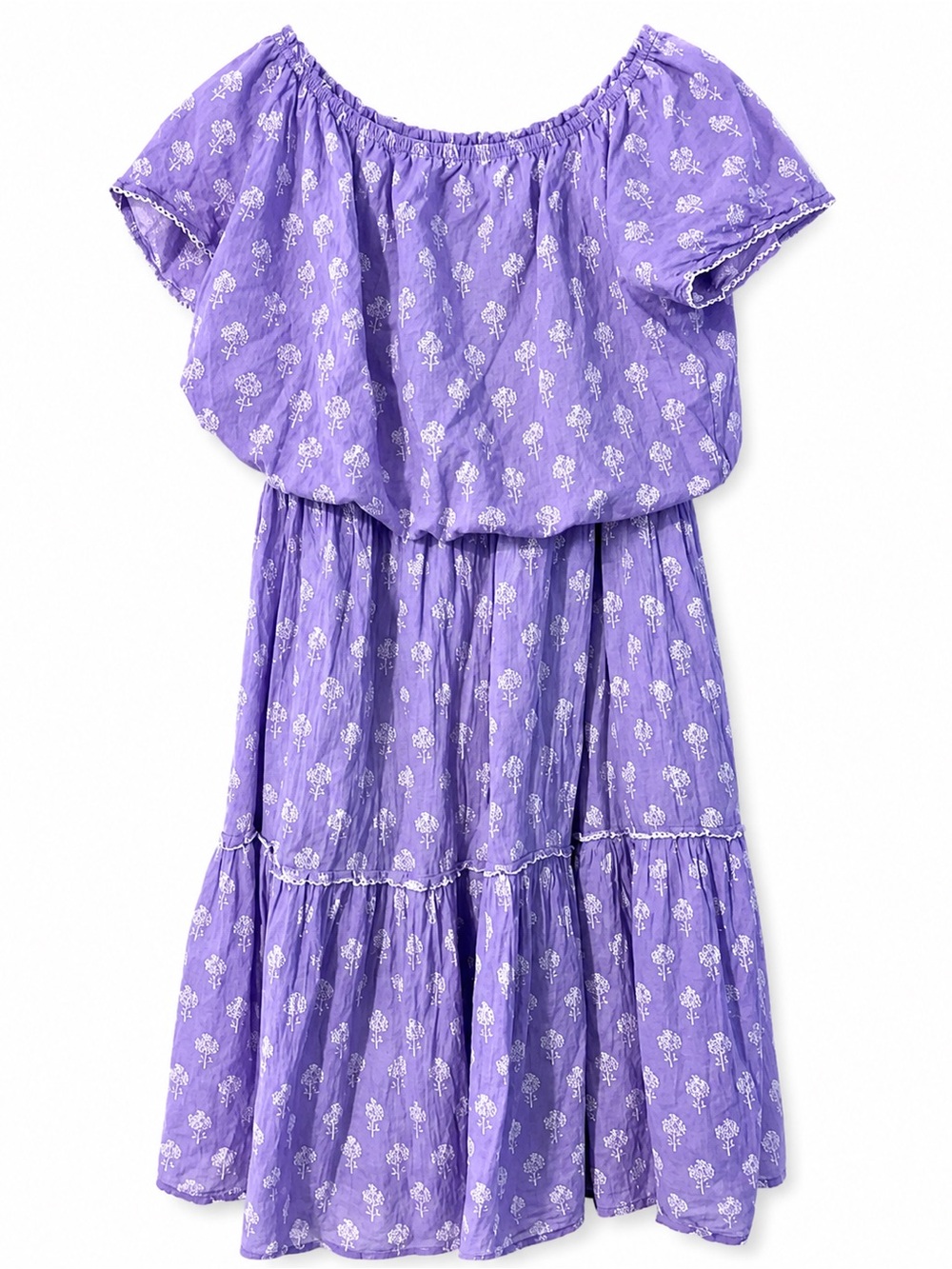 Aspiga 100% Cotton Two-Piece Shirt & Skirt Set Size M